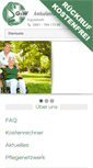 Mobile Screenshot of gw-pflege.de